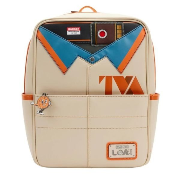 Loungefly Handbags - Loungefly Marvel Comics Loki Variant TVA Light up Mini Backpack NWT